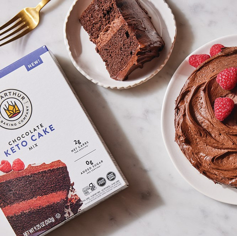 King Arthur Chocolate Keto Cake Mix – Martie
