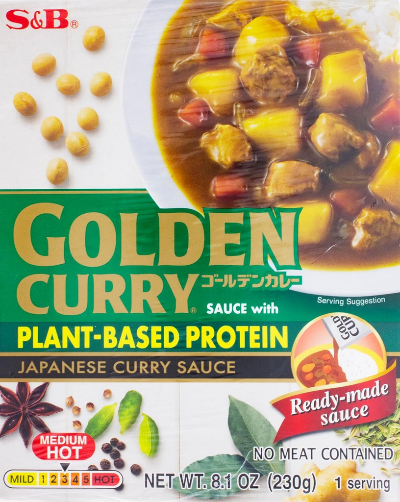 plant based curry sauce S&B Medium Hot Plant Based Curry – Martie