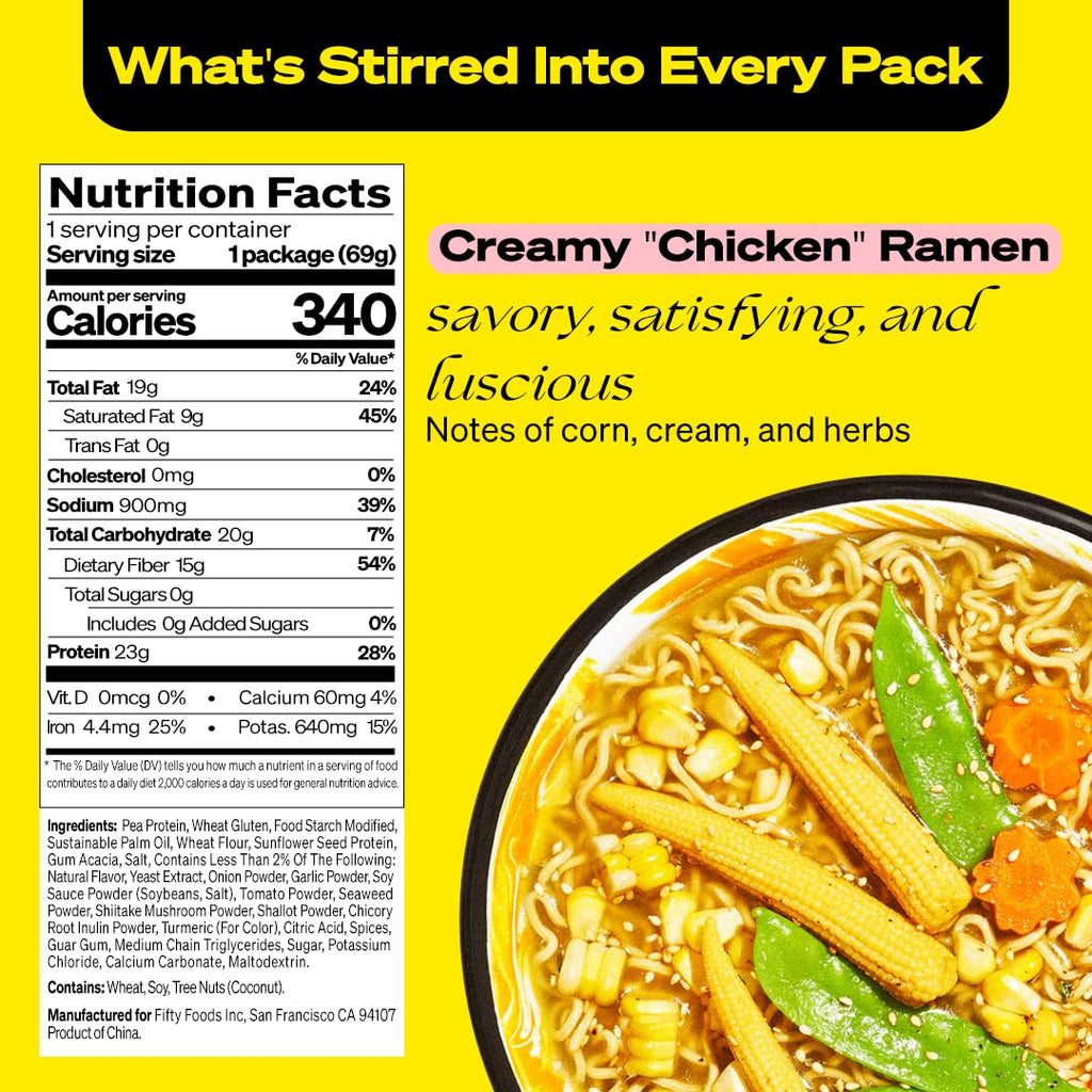 Immi Creamy Plant Based Chicken Ramen (6 Pack) – Martie