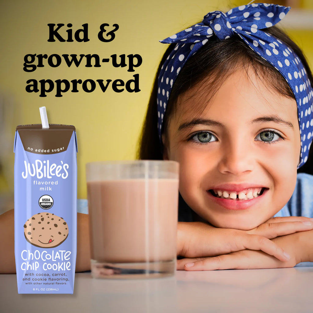 Organic Whole Flavored Milk - Chocolate Chip Cookie (12 Pack) – Martie