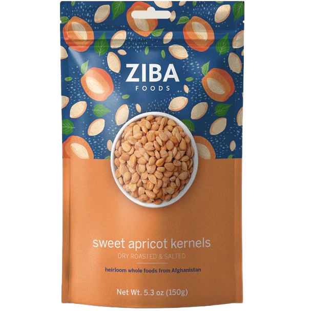 Ziba Foods Roasted Sweet Apricot Kernels – Martie