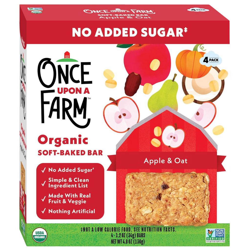 Organic Soft-Baked Bar Apple and Oat – Martie