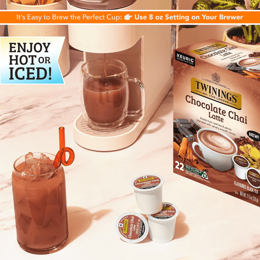 Chocolate Chai Latte Black Tea K-Cup Pods (10 CT) – Martie