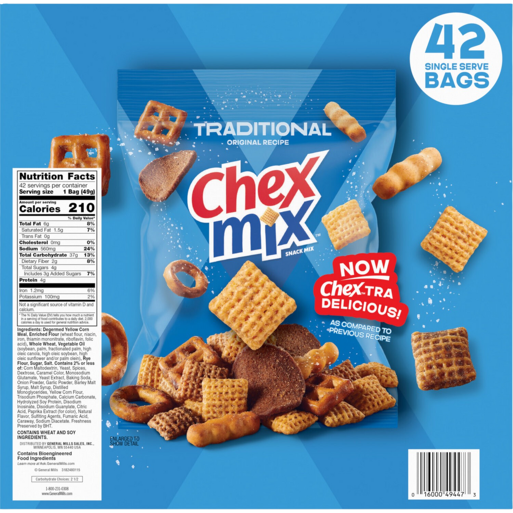 Savory Snack Mix Traditional Variety (42 CT) – Martie