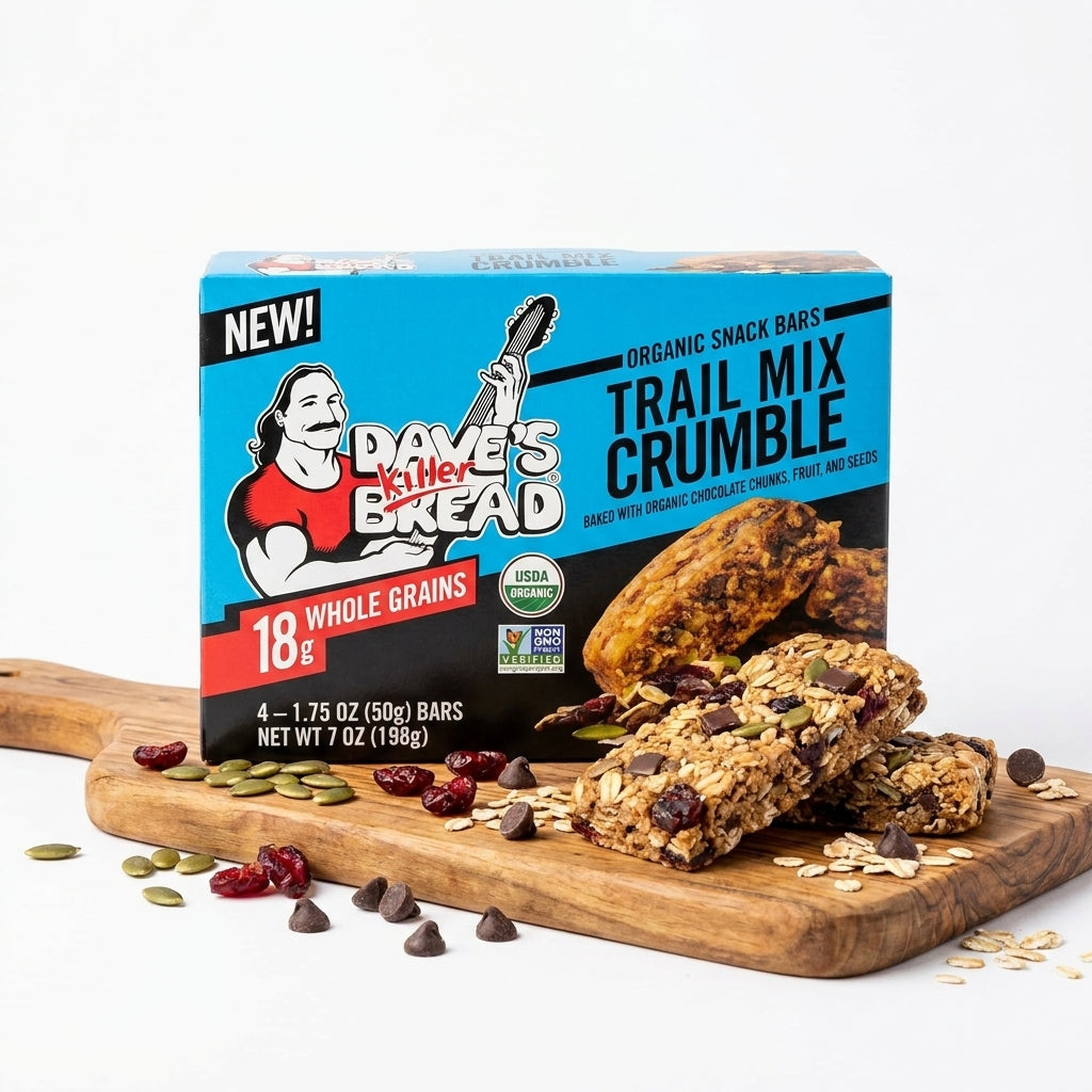 Dave's Killer Bread Organic Trail Mix Crumble Bar (4 CT) – Martie