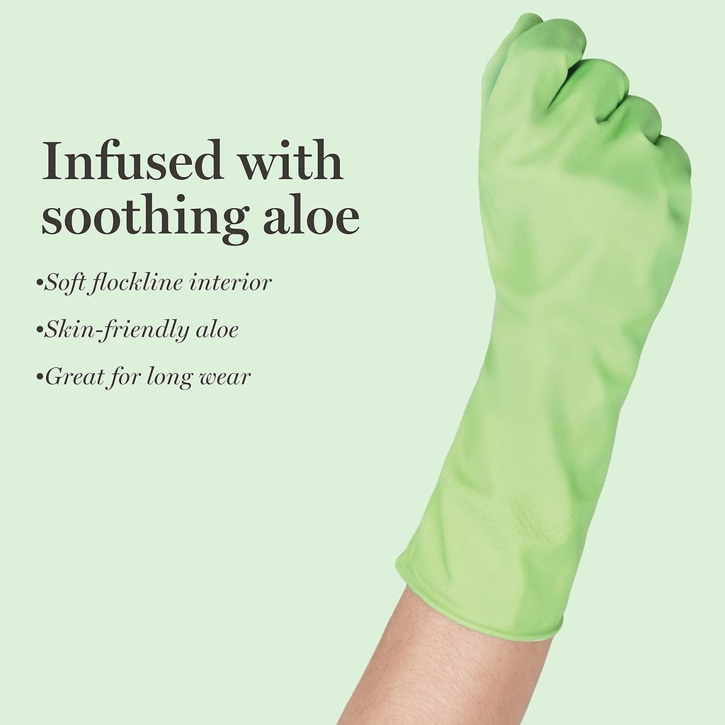 aloe vera handschuhe Latex Household Cleaning Gloves With Aloe