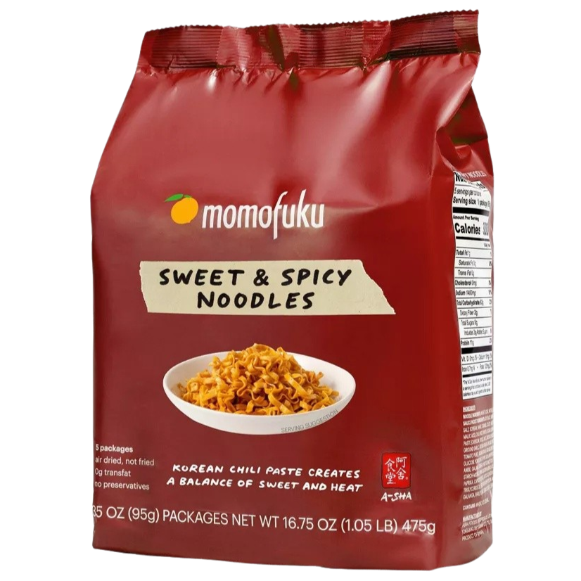 Momofuku Goods Sweet and Spicy Noodles (5 CT) – Martie