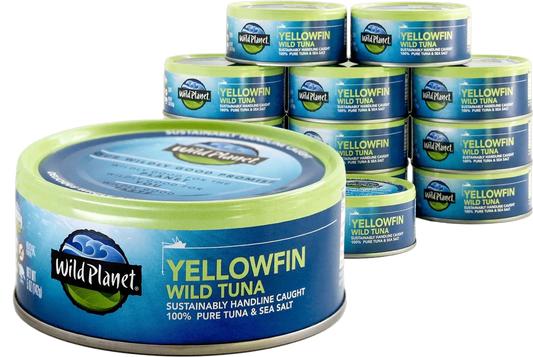 Wild Yellowfin Tuna (12 Pack)