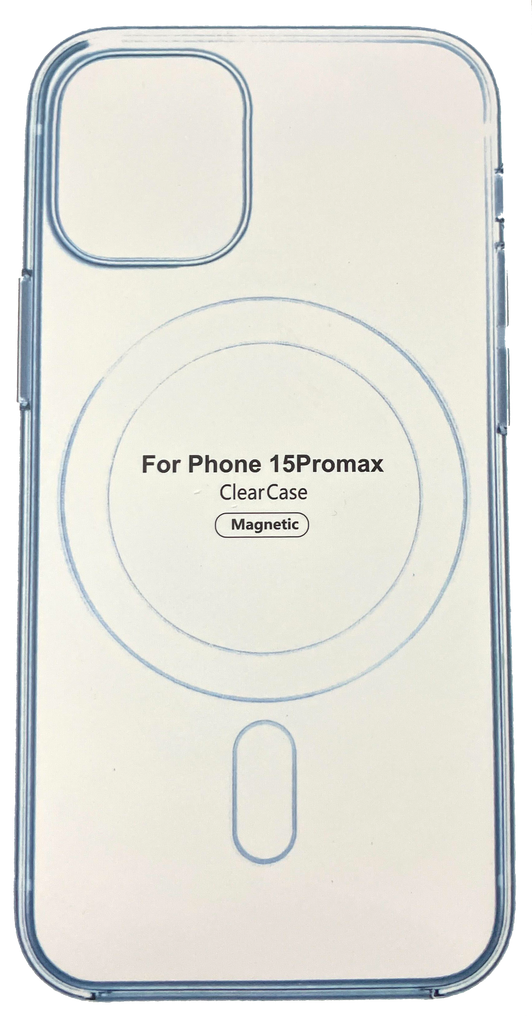 MagSafe Clear Case for iPhone 15 Pro Max Martie