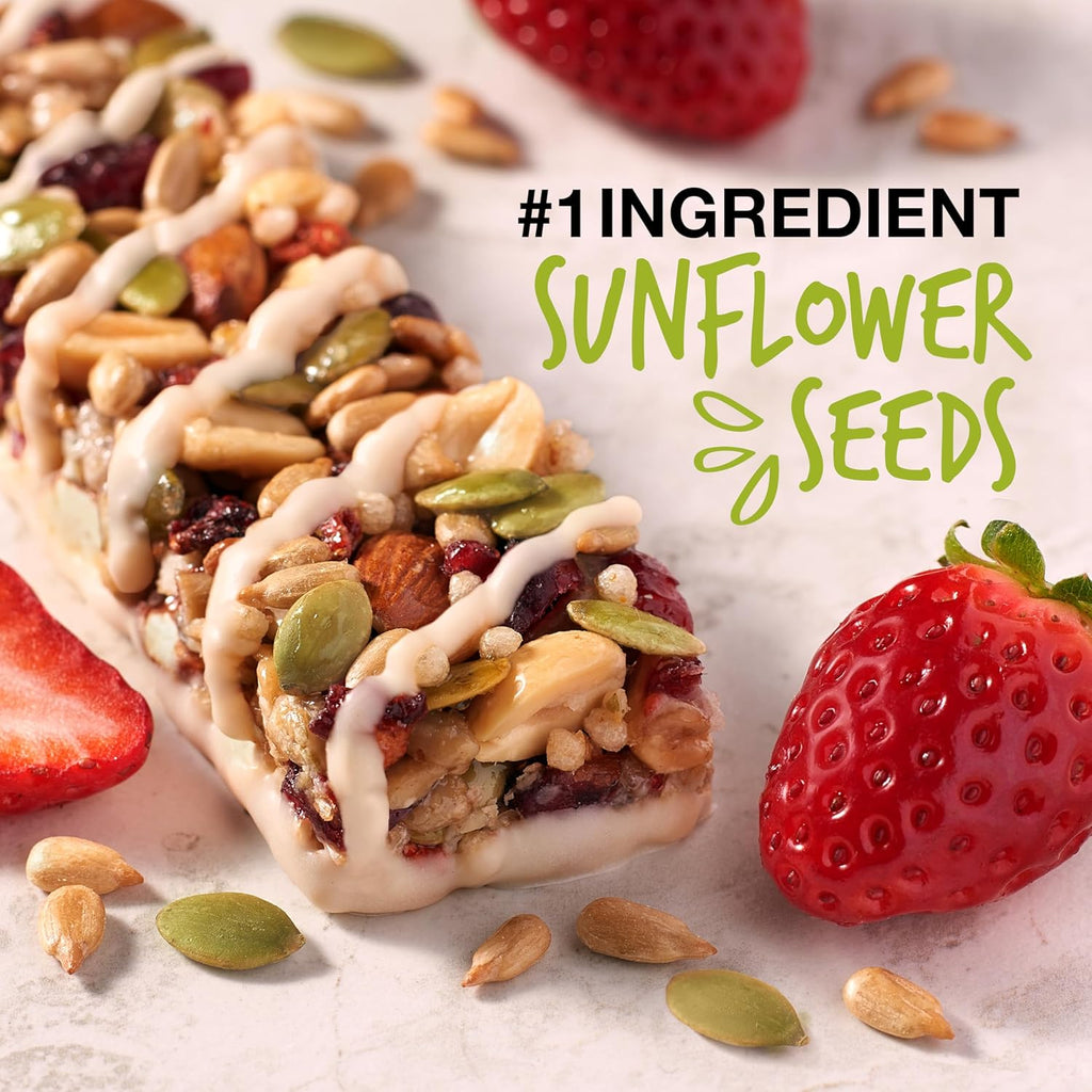 strawberry sunflower seeds Seeds Fruit & Nuts Snack Bars