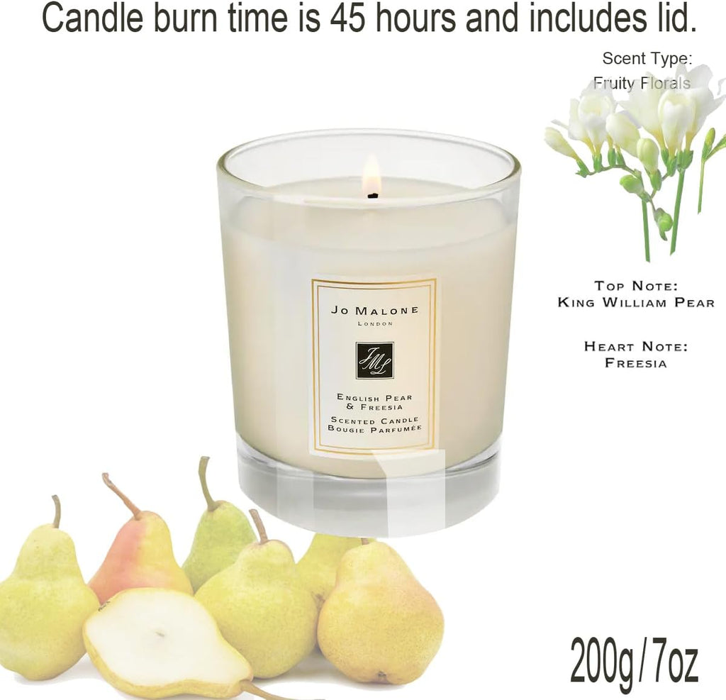 English Pear Jo Malone Soy Candle English Pear Freesia Scented