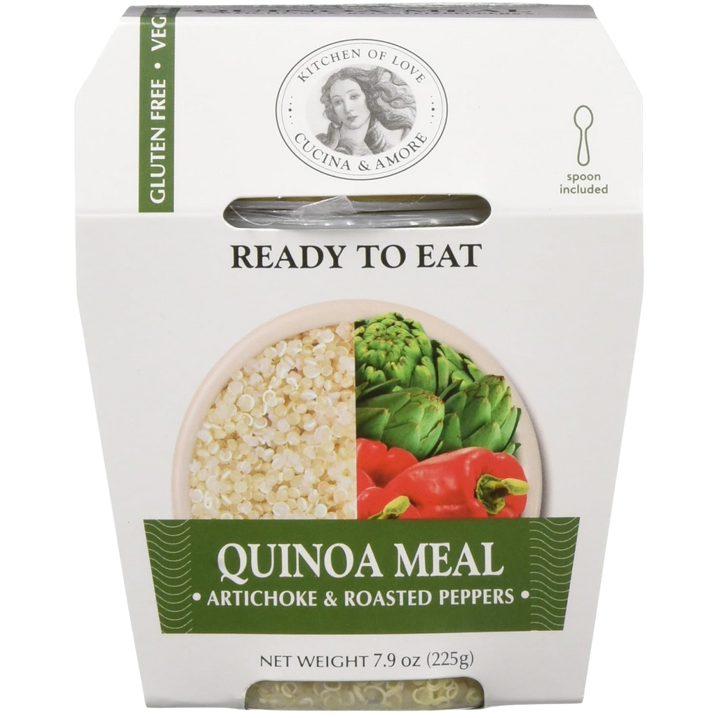Kitchen and Love Artichoke and Roasted Pepper Quinoa Quick Meal – Martie