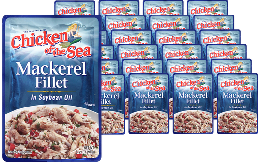 Mackerel Fillet In Soybean Oil (24 Pack)