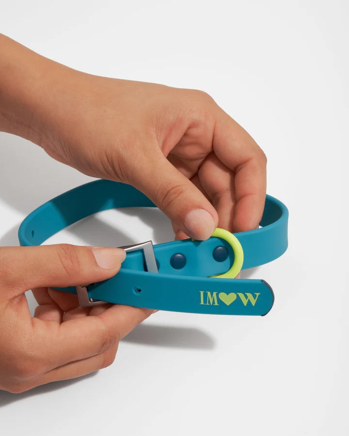 Wild One Collar Extra Large - Isaac Mizrahi Hudson Blue – Martie