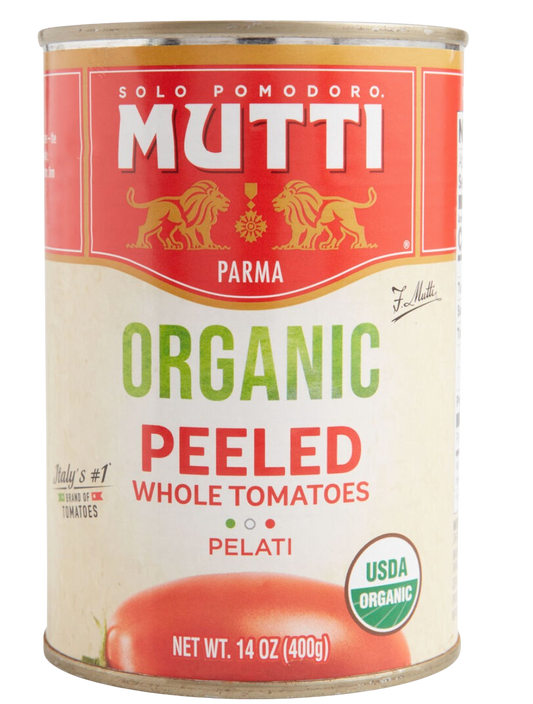 Organic Whole Peeled Tomatoes (6 Pack)