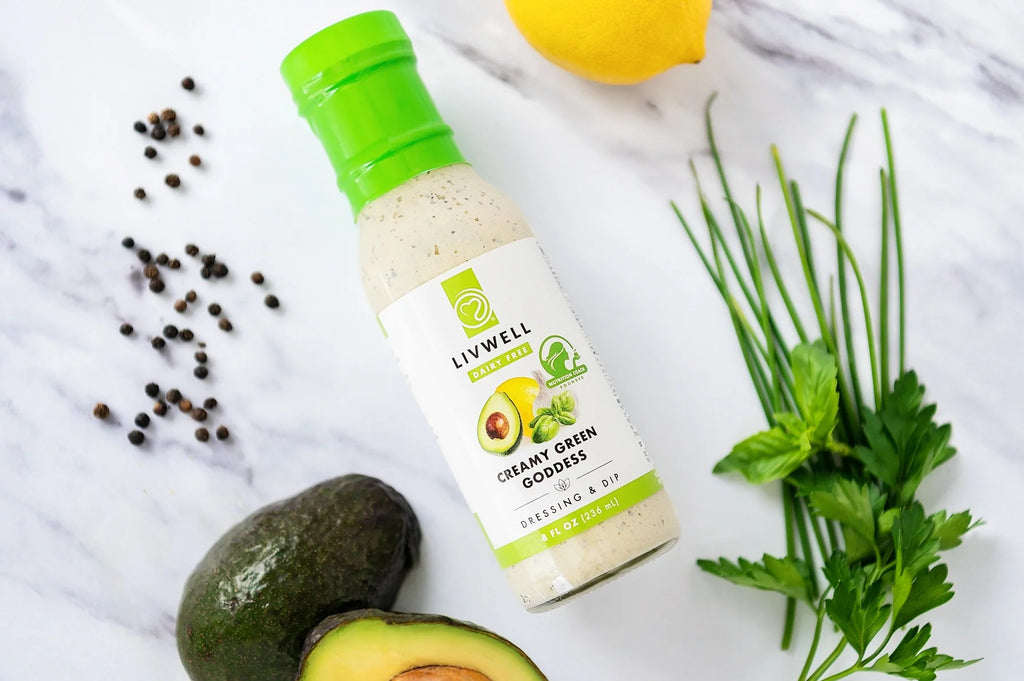LIVWELL Foods Creamy Green Goddess Dairy-Free Dressing & Dip – Martie