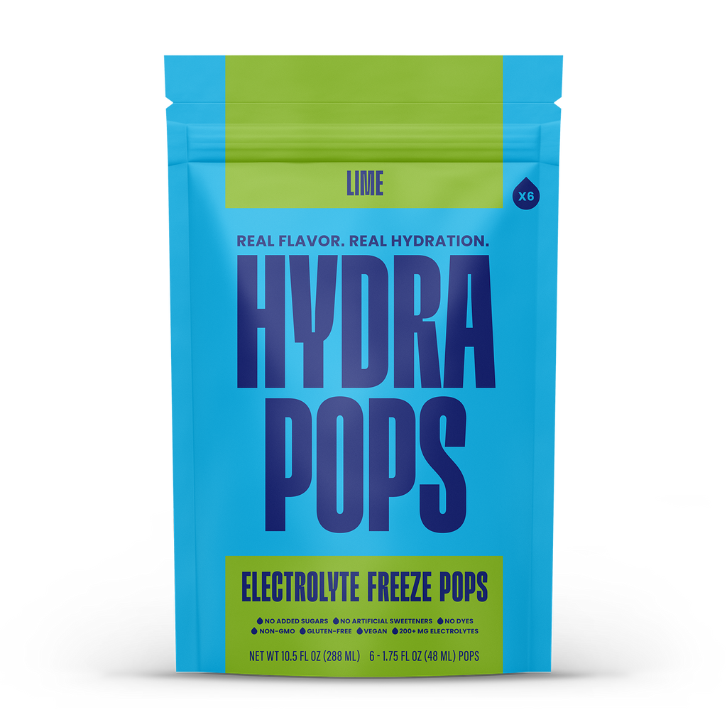 Hydra Hydration Hydra Pops Lime Electrolyte Freeze Pops (6 CT