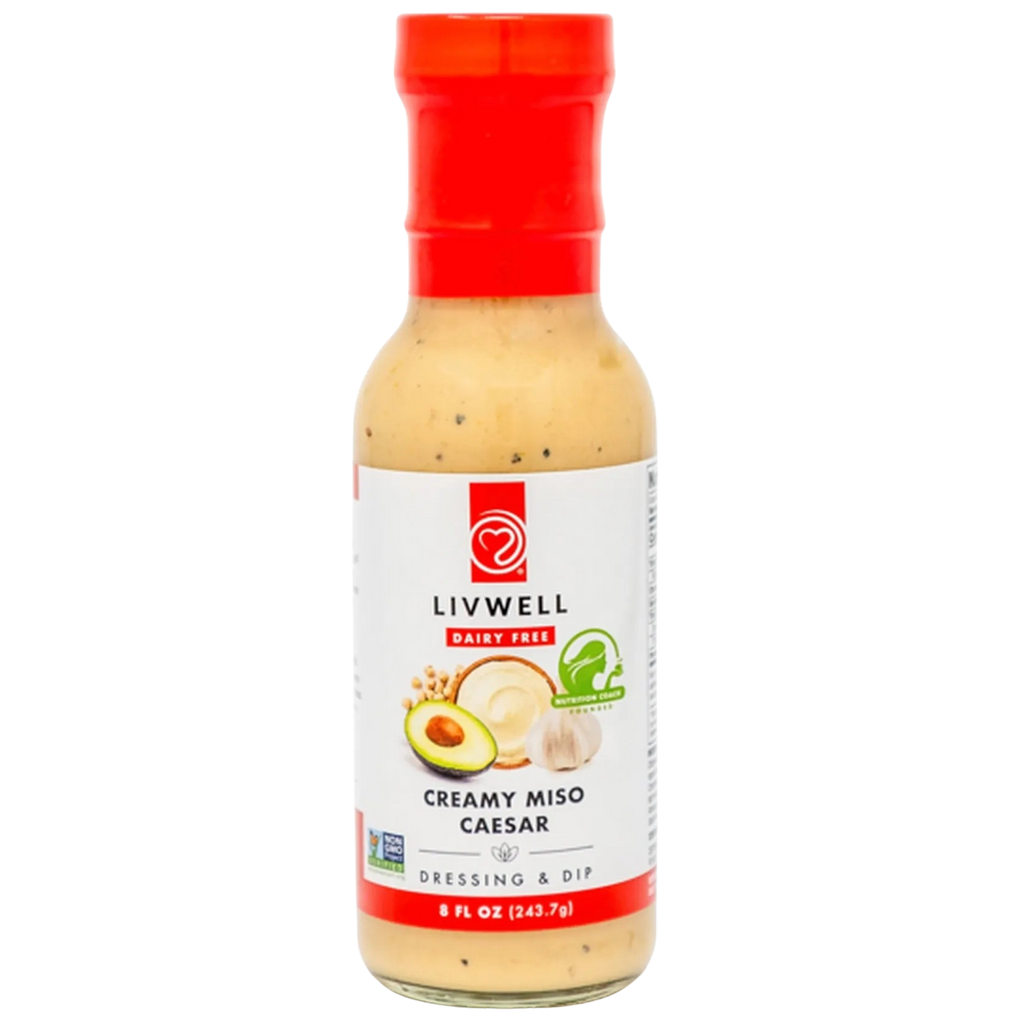 LIVWELL Foods Creamy Miso Caesar Dairy-Free Dressing & Dip – Martie