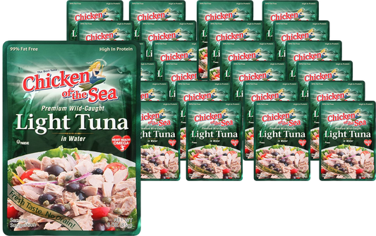 Premium Light Tuna Pouch (24 Pack)