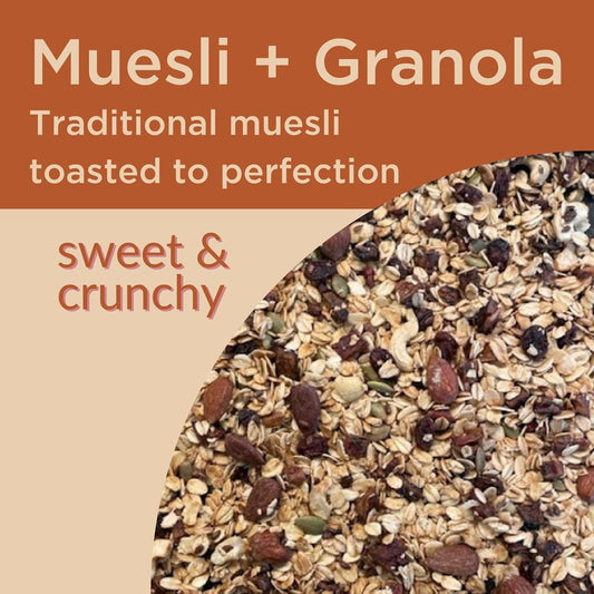 Nutty Cacao Toasted Mues-Ola Granola Clusters