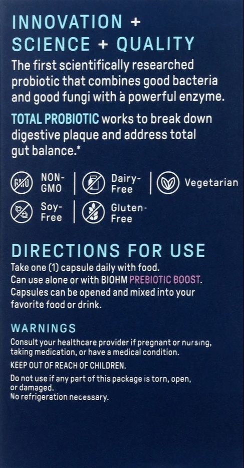 Total Gut Probiotic Supplement