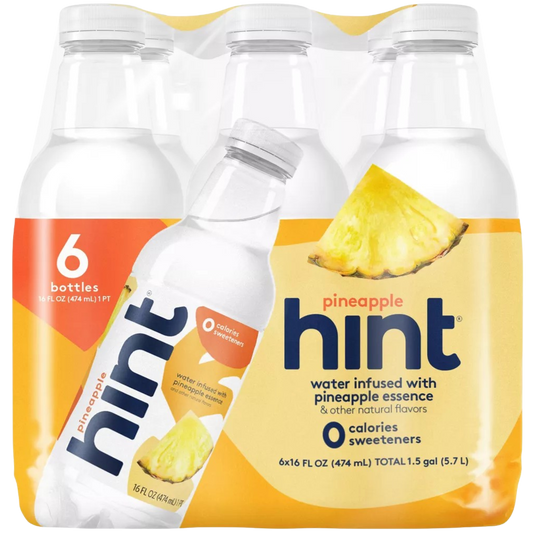 Hint Water Pineapple (6 Pack)