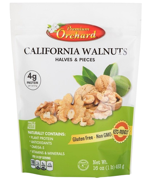 Walnuts Halves and Pieces