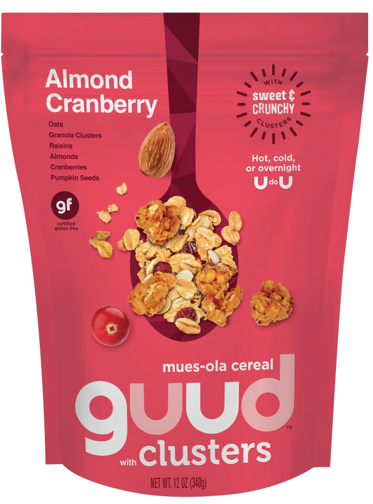 Almond Cranberry Mues-Ola Granola Clusters