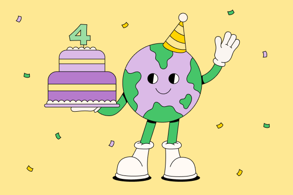 Happy 4th Birthday to us!