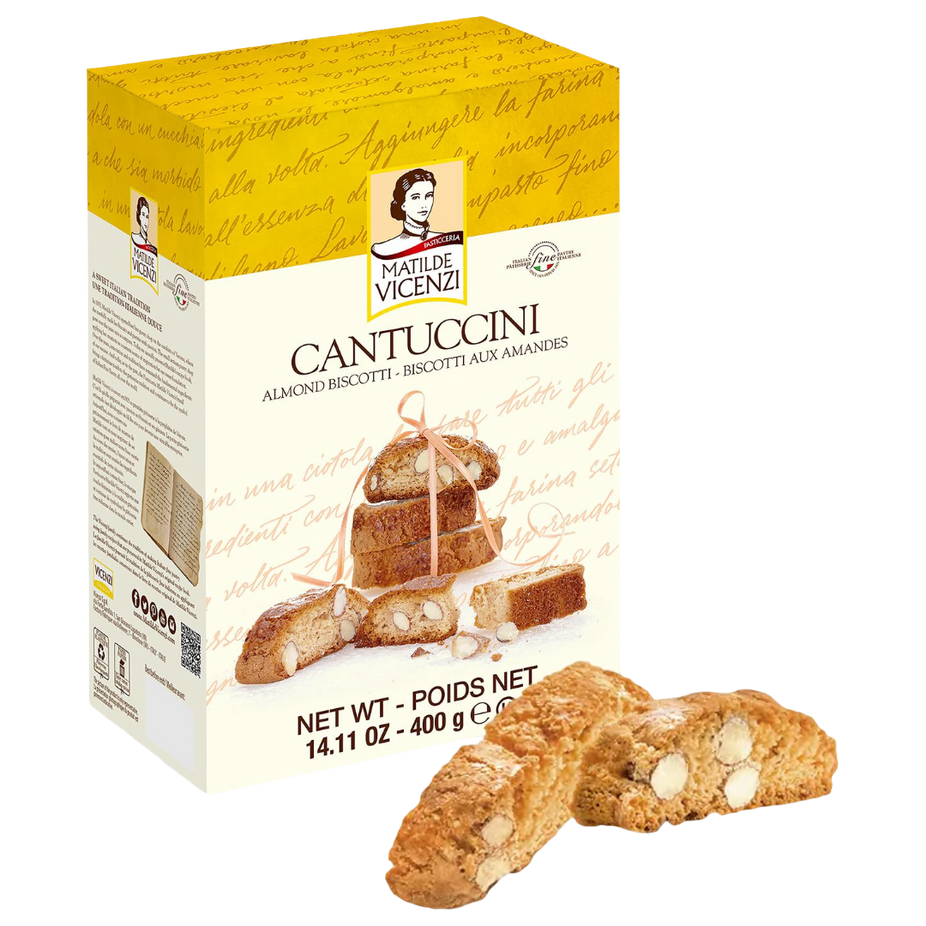 Classic Italian Biscotti Almond Cookies - Cantuccini Almond Biscuits