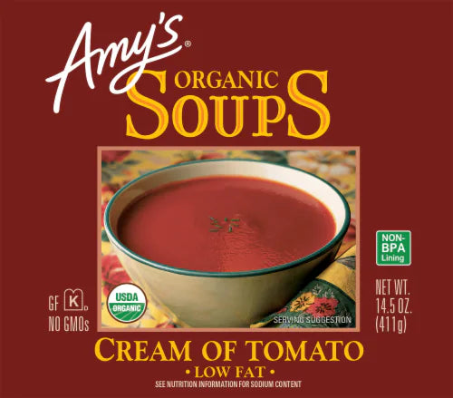 Organic Cream of Tomato Soup (6 Pack)
