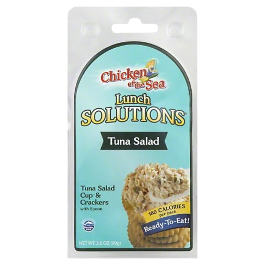 Lunch Solutions - Tuna Salad Cup & Crackers