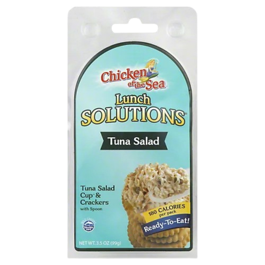 Lunch Solutions - Tuna Salad Cup & Crackers