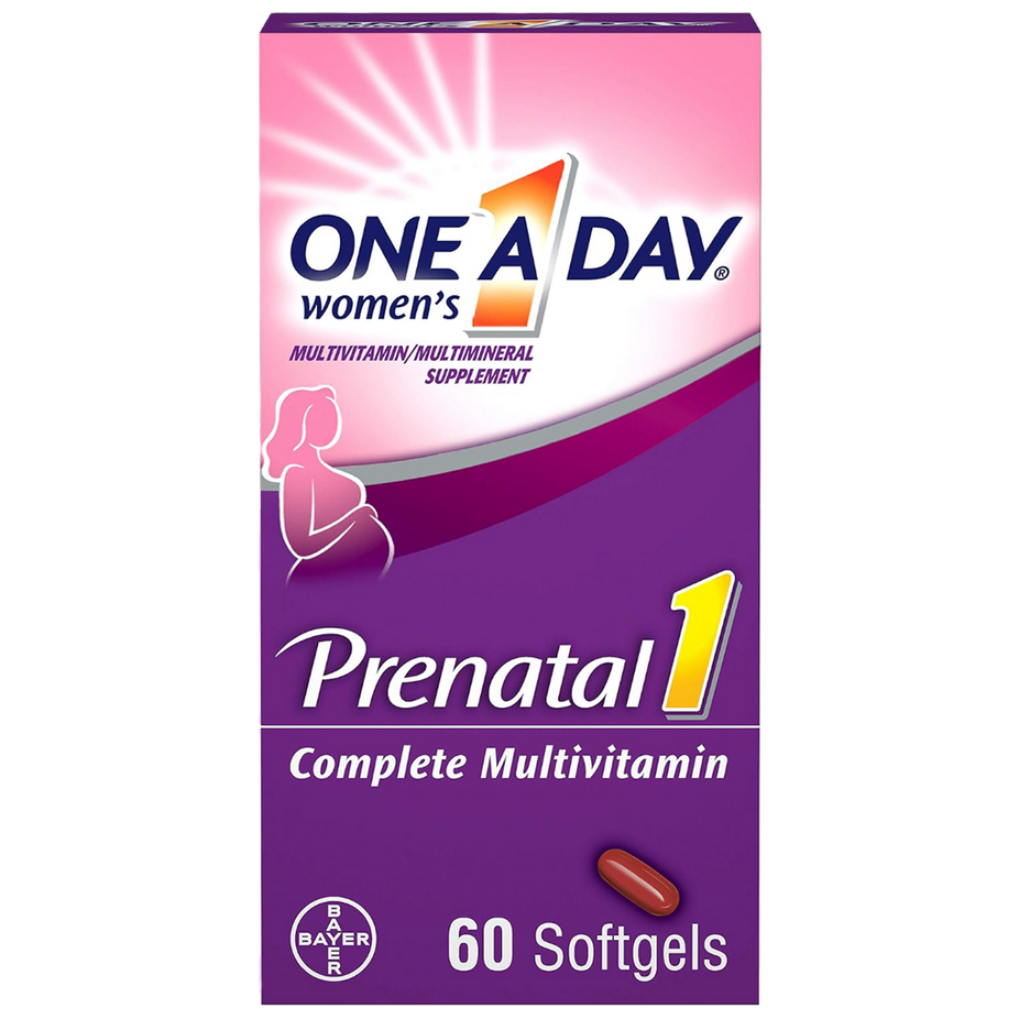 Women's Prenatal Vitamin Softgels (60 CT)