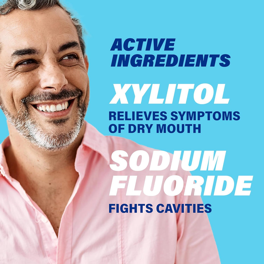 Dry Mouth Anticavity Zero Alcohol Fluoride Mouthwash