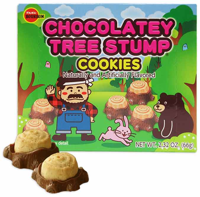Chocolatey Tree Stump Cookies (2 Pack)