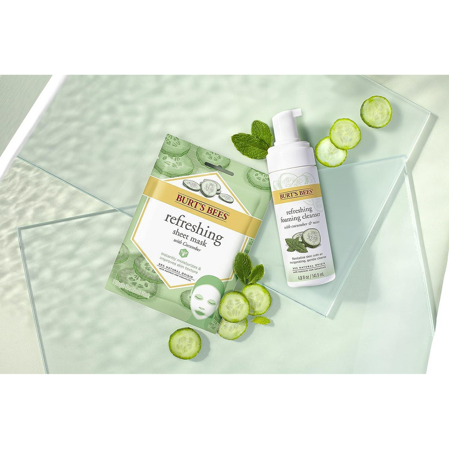 Refreshing Foaming Face Cleanser - Cucumber And Mint