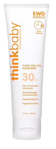 Clear Zinc Sunscreen