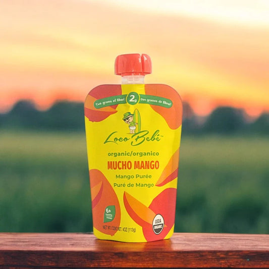 Organic Mucho Mango Baby Food Puree (10 Pack)