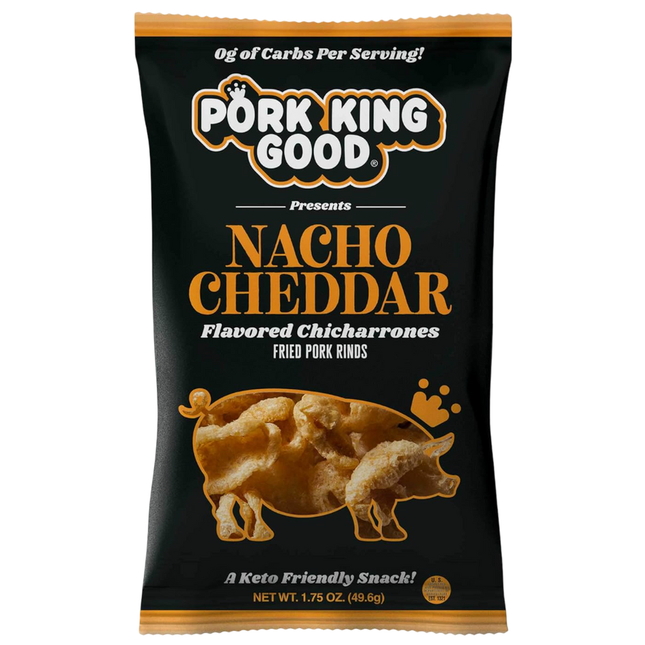 Nacho Cheddar Pork Rinds (12 CT)