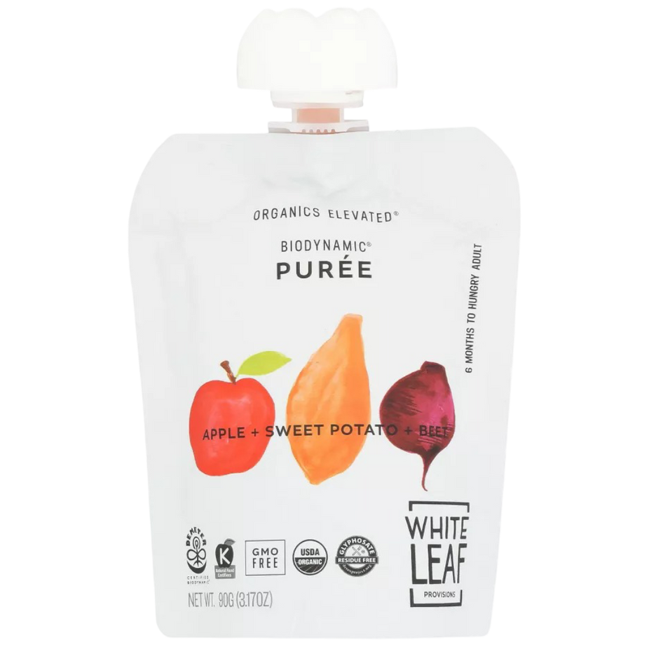 Apple, Sweet Potato, and Beet Baby Food Pouches (6 CT)