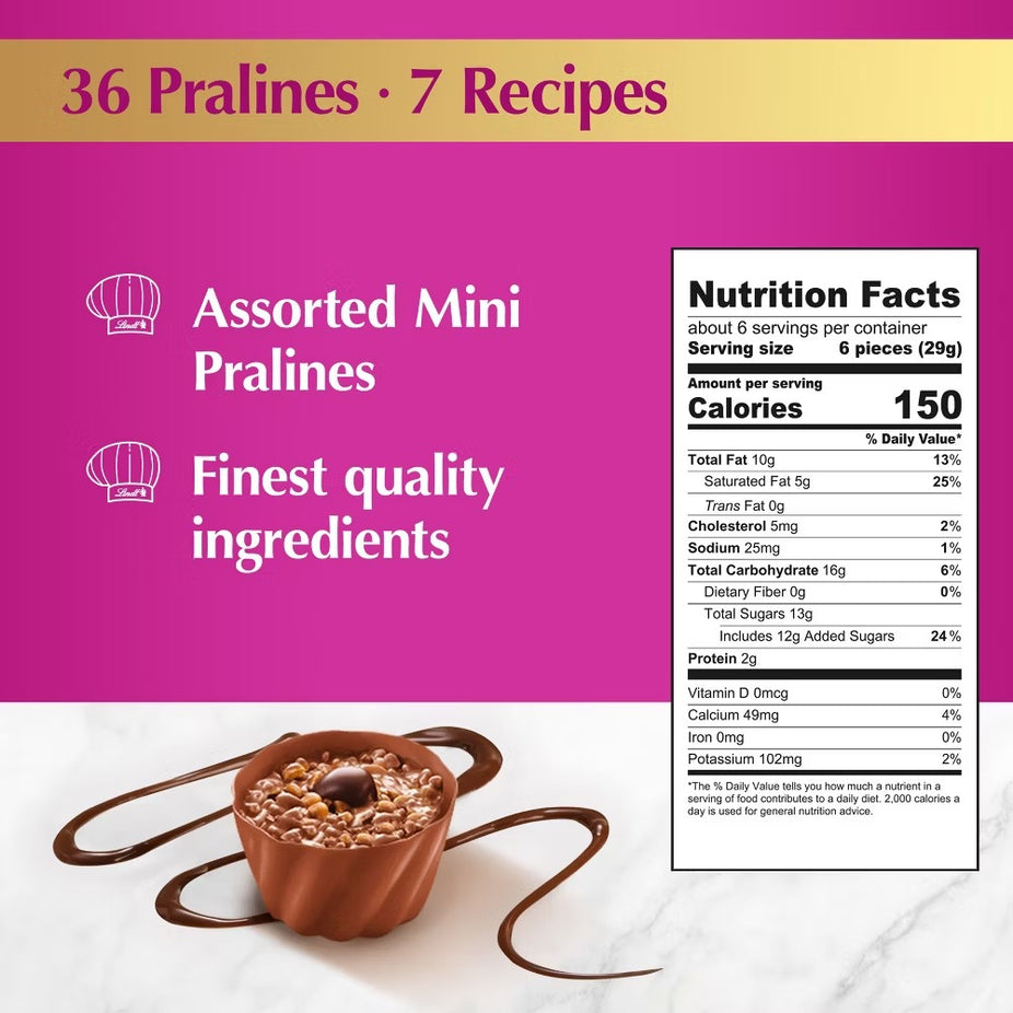 Assorted Pralines Chocolate Gift Box (36 CT)