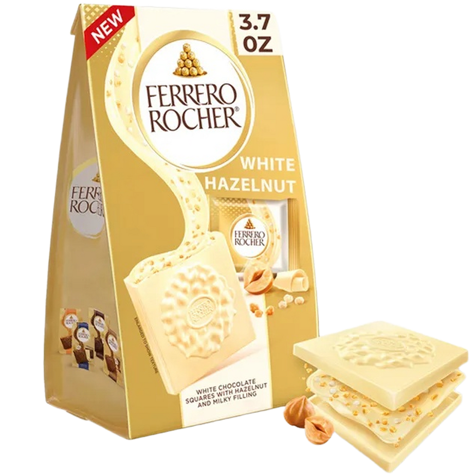 White Chocolate Hazelnut Squares (10 CT)