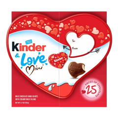Kinder & Love Gift Box - Mini Chocolate Hearts