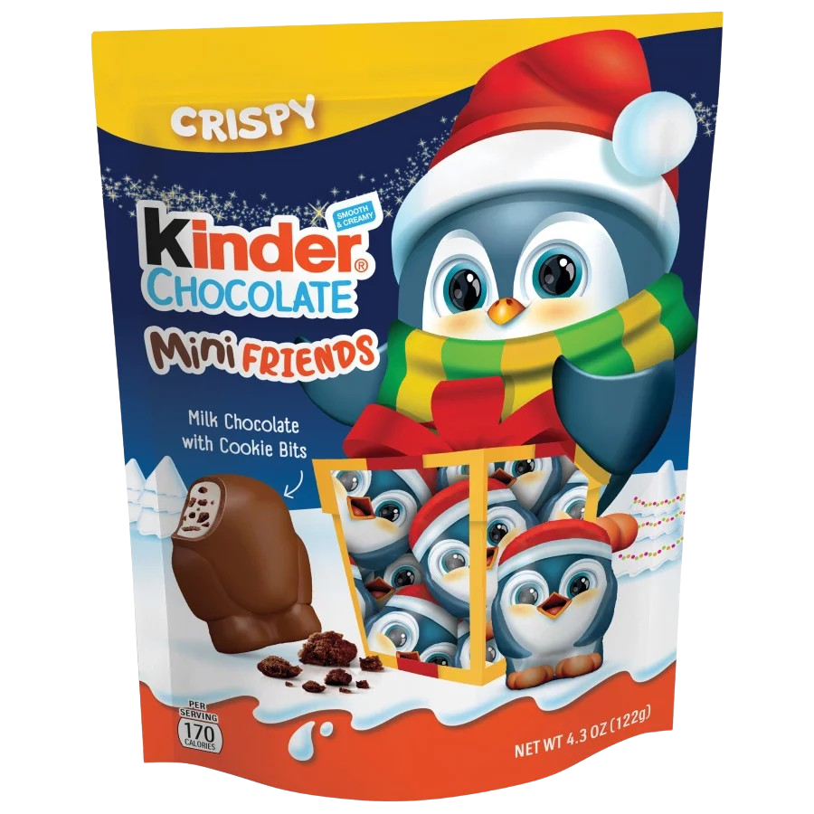 Mini Friends Milk Chocolate with Crispy Cookie Bits