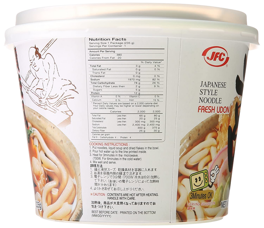 Udon Noodle Soup Cup