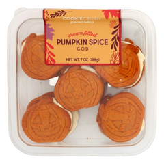 Cream Filled Pumpkin Gob Cookie