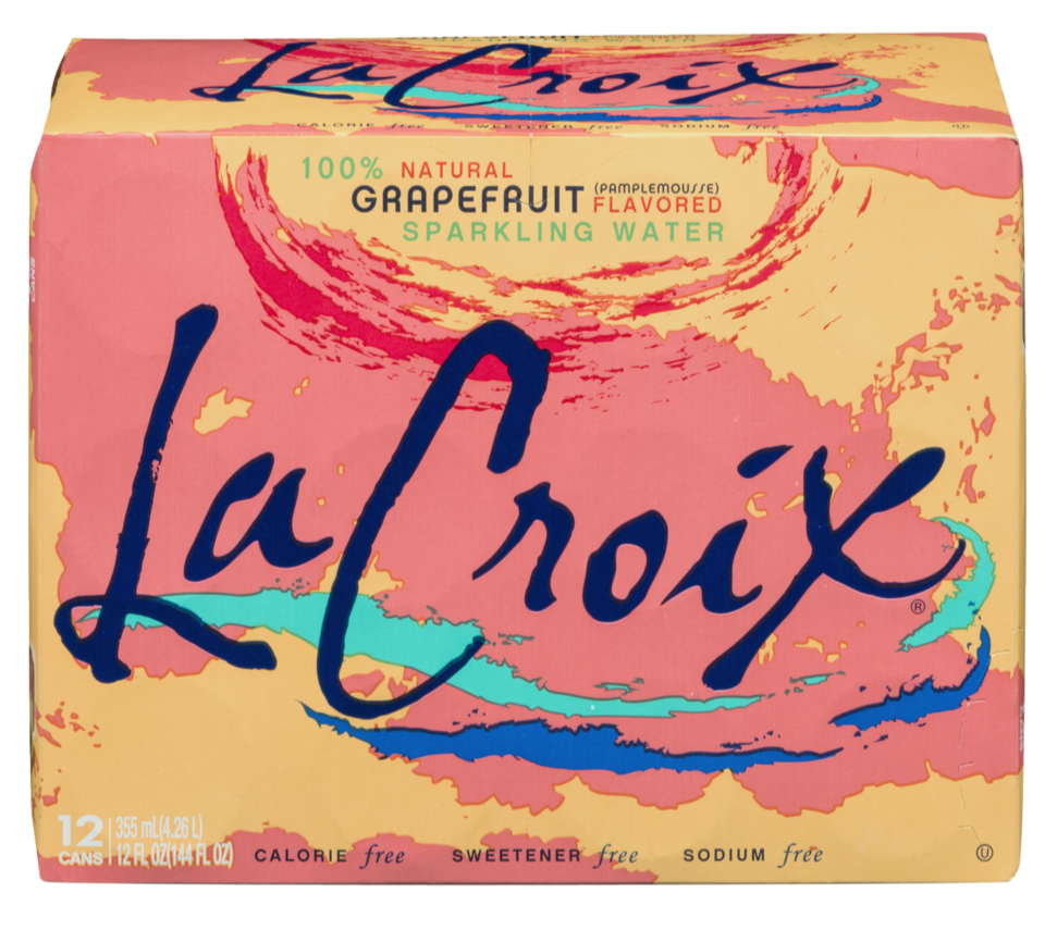 Sparkling Grapefruit Water (12 Pack)