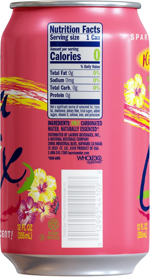 Hi-Biscus Sparkling Water (8 Pack)