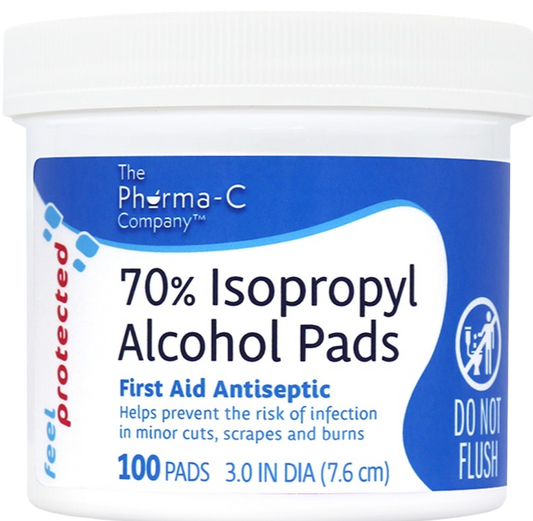 70% Isopropyl Alcohol Pads